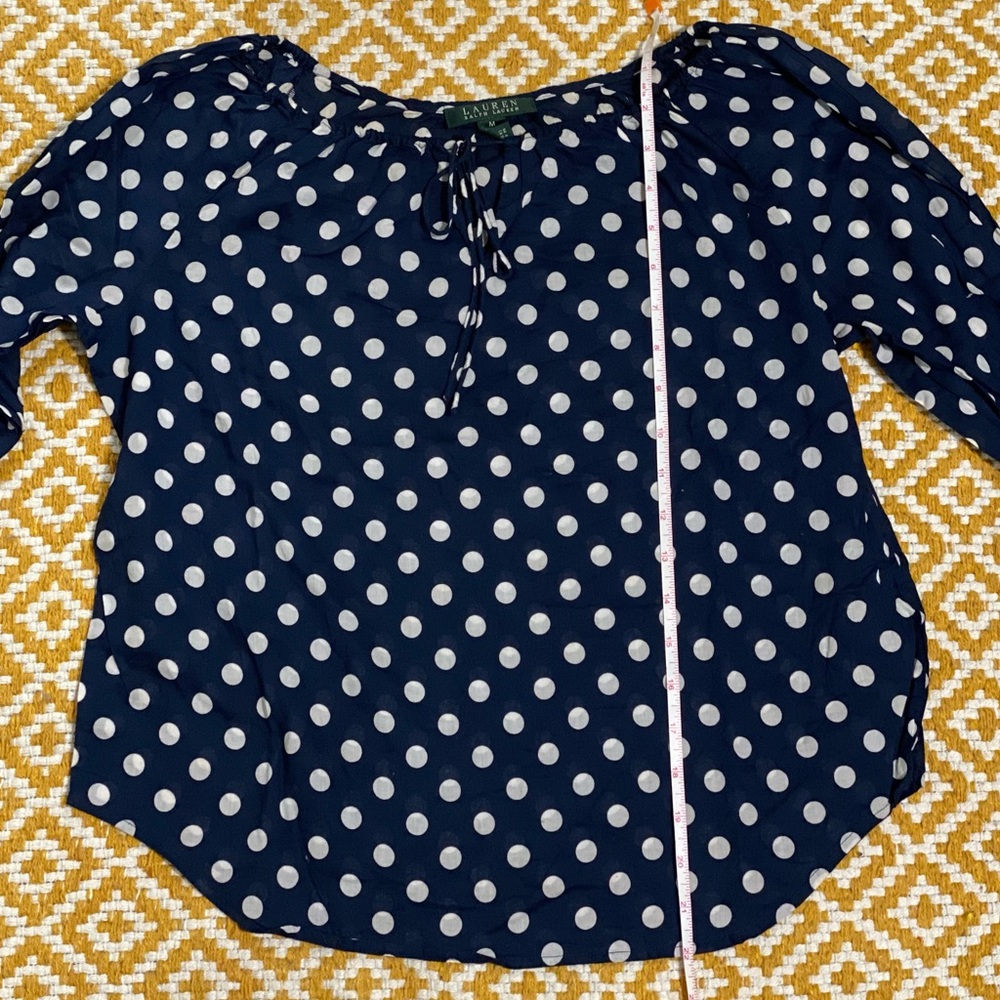 Lauren By Ralph Lauren Womens Blouse Size M